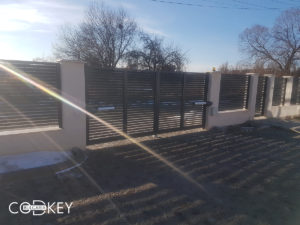 Перник - Дворна двукрила врата задвижвана с автоматика_007