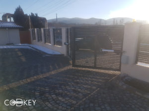 Перник - Дворна двукрила врата задвижвана с автоматика_009