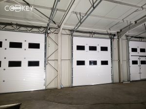 Индустриални секционни врати на автосервиз в град Бяла_011