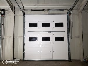 Индустриални секционни врати на автосервиз в град Бяла_012