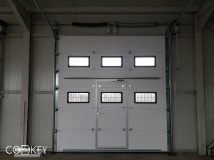 Индустриални секционни врати на автосервиз в град Бяла_014