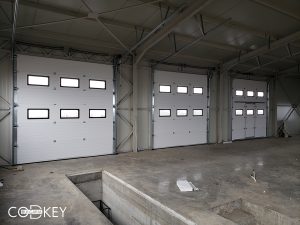 Индустриални секционни врати на автосервиз в град Бяла_016