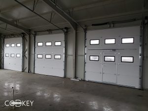 Индустриални секционни врати на автосервиз в град Бяла_024