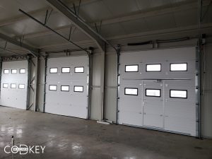 Индустриални секционни врати на автосервиз в град Бяла_025