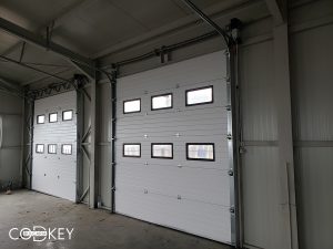 Индустриални секционни врати на автосервиз в град Бяла_026