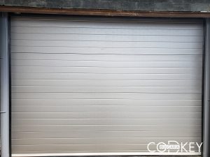 Гаражна секционна врата в град Лом 003