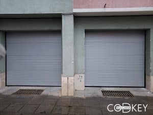 Гаражни секционни врати в град Плевен 002