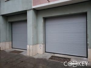 Гаражни секционни врати в град Плевен 003